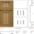 Bead Board MDF Door